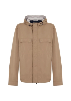 Fedeli hooded flap-pocket jacket - Neutrals
