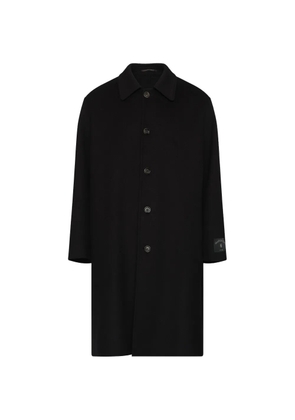 MM6 Maison Margiela double-faced wool coat - Black