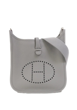 Hermès Pre-Owned 23 Evelyne leather shoulder bag - Grey