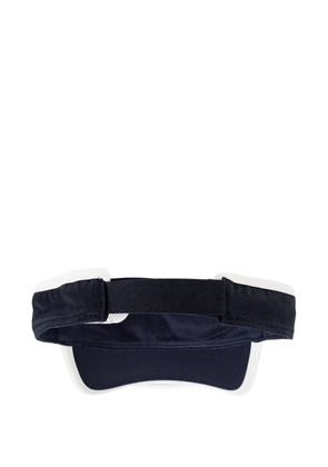 Ea7 Emporio Armani logo-print touch-strap visor - Blue