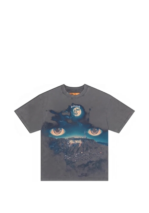 GODSPEED Hills Have Eyes graphic-print washed T-shirt - Grey