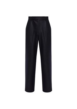 Jil Sander pleated wool trousers - Blue