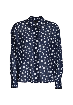 Robert Friedman Reneel polka-dot shirt - Blue