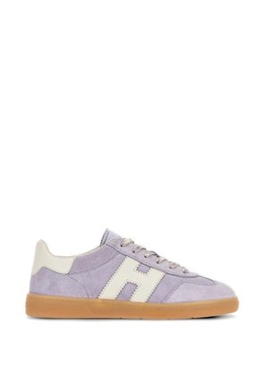 Hogan Cool logo-patch sneakers - Purple