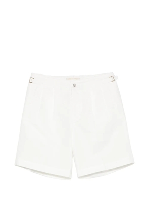 Briglia 1949 pleated side-adjuster shorts - White