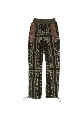 AMIRI bandana-print track pants - Grey