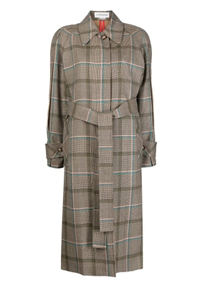 Victoria Beckham reversible single-breasted coat - Brown