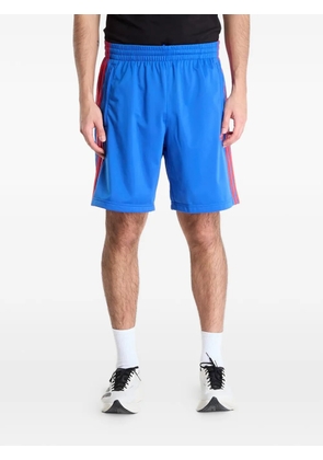 adidas Firebird stripe-detail shorts - Blue