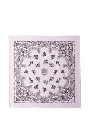 Prada printed batiste scarf - Pink
