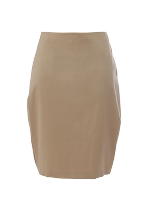 Celine Pre-Owned 1990s pencil mini skirt - Neutrals