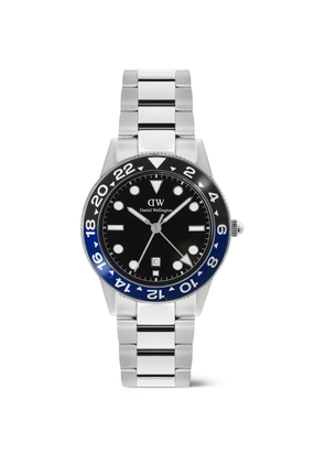 Daniel Wellington Iconic GMT 40mm watch - Black