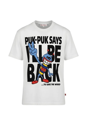 Walter Van Beirendonck Puk-Puk graphic-print T-shirt - White