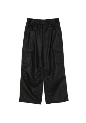 Comme des Garçons Homme garment-washed trousers - Black