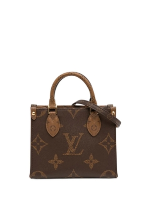 Louis Vuitton Pre-Owned 2021-2026 Monogram Reverse OnTheGo BB satchel - Brown