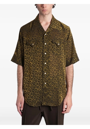 Needles leopard-print shirt - Gold