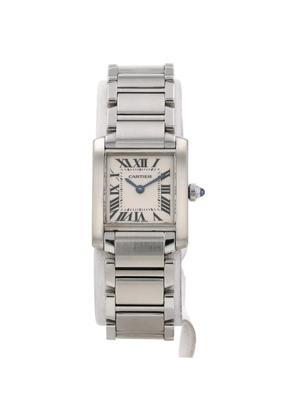 Cartier 2000s Tank Française 25mm watch - White
