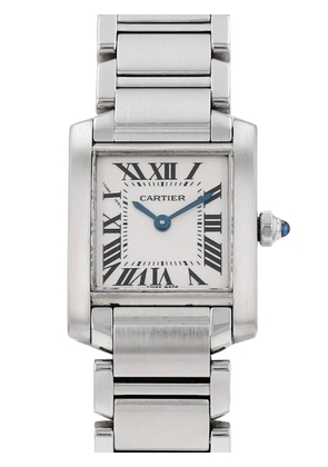 Cartier 2000s Tank Française 25mm watch - White