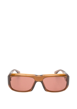Saint Laurent Eyewear SL 869 rectangle-frame sunglasses - Brown