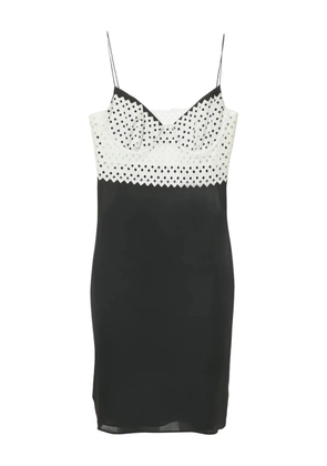 Catherine Malandrino lace-detail mini dress - Black