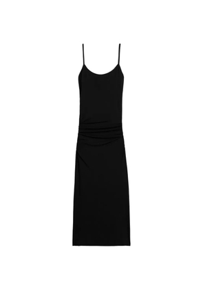 TOTEME draped midi dress - Black