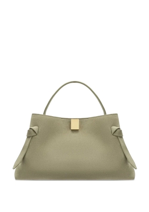 Yuzefi Gyoza suede tote bag - Green
