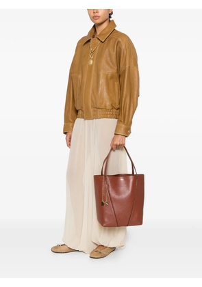 Chloé leather tote bag - Brown
