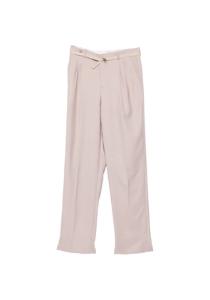 Brioni silk drawstring trousers - Pink
