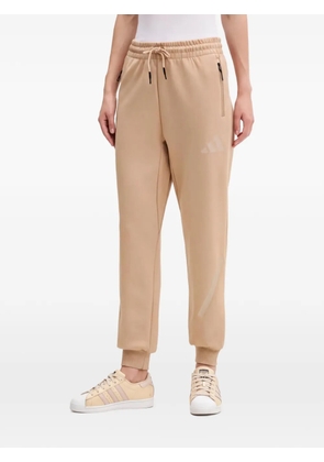 adidas Z.N.E. drawstring-waist track pants - Neutrals