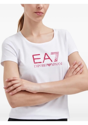 Ea7 Emporio Armani short-sleeve graphic T-shirt - White