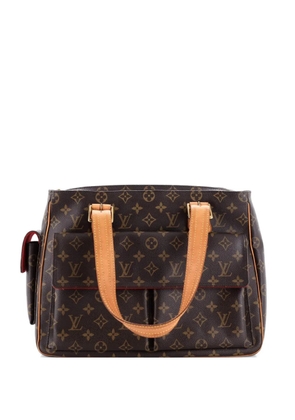 Louis Vuitton Pre-Owned Multipli Cite Handbag Monogram Canvas satchel - Brown