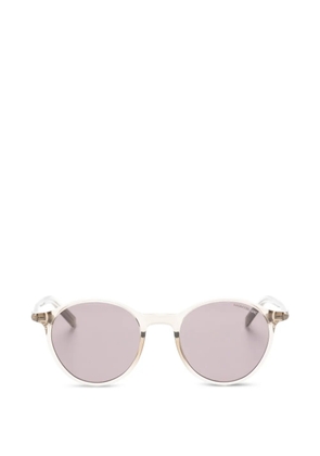 Montblanc round-frame sunglasses - Neutrals