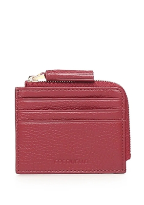 Coccinelle zip cardholder wallet - Red