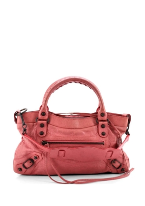 Balenciaga Pre-Owned First Classic Studs Bag Leather shoulder bag - Pink