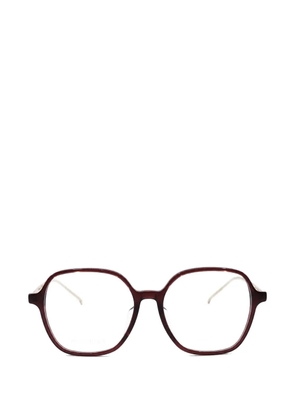 Jimmy Choo Eyewear logo-detail glasses - Brown