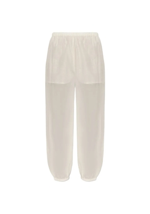 By Malene Birger Lumas elasticated-cuff trousers - Neutrals