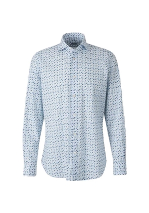Vincenzo Di Ruggiero floral-print button-down shirt - White