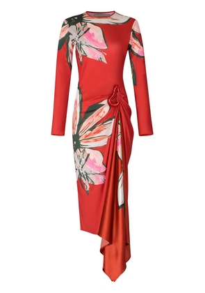 Silvia Tcherassi Ananya midi dress - Red