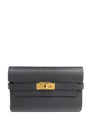 Hermès Pre-Owned Kelly compact wallet - Black