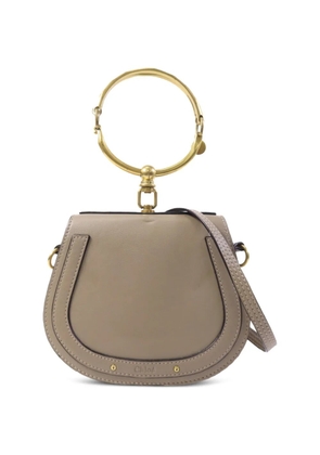 Chloé Pre-Owned small Nile bracelet-handle shoulder bag - Neutrals