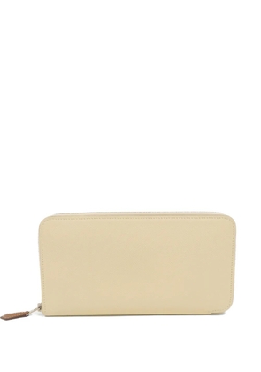 Hermès Pre-Owned Silk In Classique wallet - Neutrals
