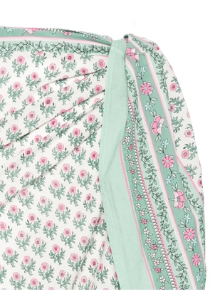 MC2 Saint Barth floral-print sarong - White