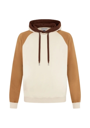 Fedeli colour-block raglan-sleeve hoodie - Neutrals