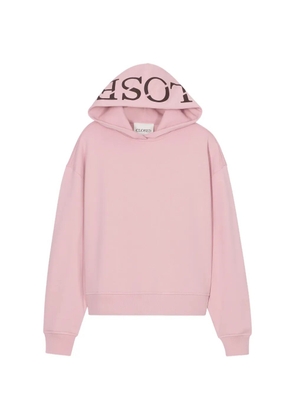 Closed logo-print cotton hoodie - Pink