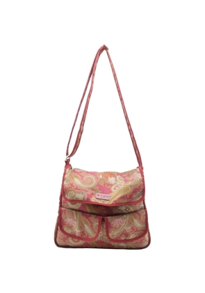 Etro Vintage Paisley-print flap crossbody bag - Pink