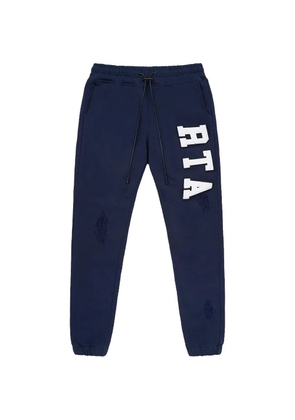 RTA Owen distressed track pants - Blue