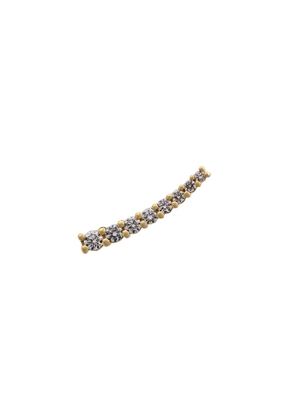 ALINKA 18kt gold DASHA small diamond cuff earring - Metallic