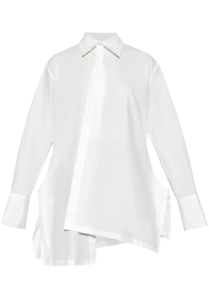 Yohji Yamamoto Asymmetric shirt - White