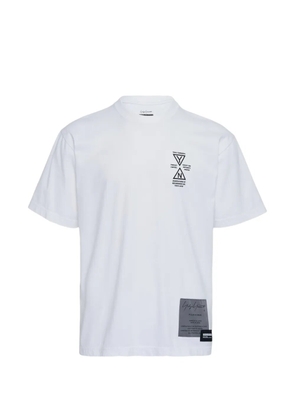 Yohji Yamamoto x Neighborhood logo-print T-shirt - Grey