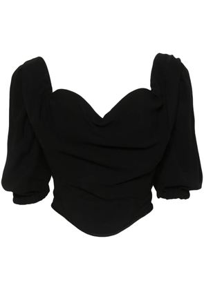 Vivienne Westwood Sunday corset top - Black