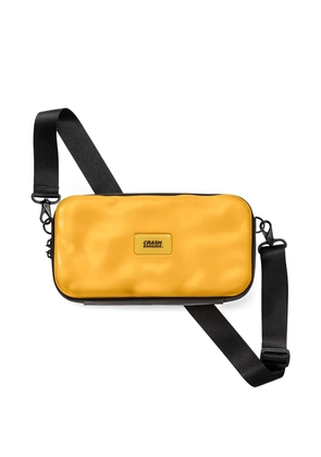 Crash Baggage maxi Icon hard-case clutch bag - Yellow